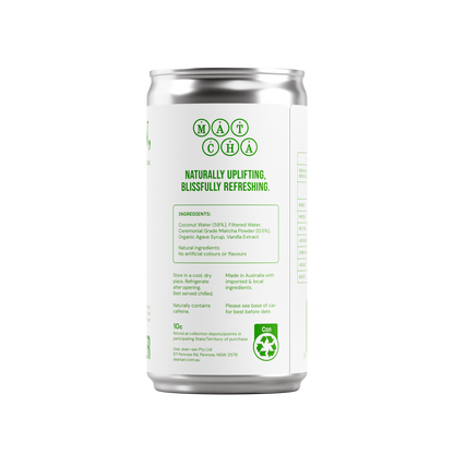 MATCHA COCONUT WATER